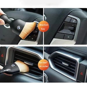 Automobile Dust Removal Brush Air Outlet Cleaning Brush(2PCS)