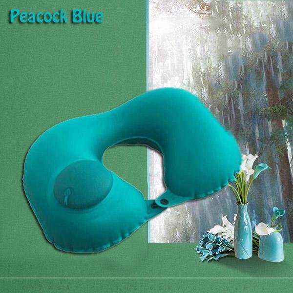 Travel Inflatable U Neck Pillow