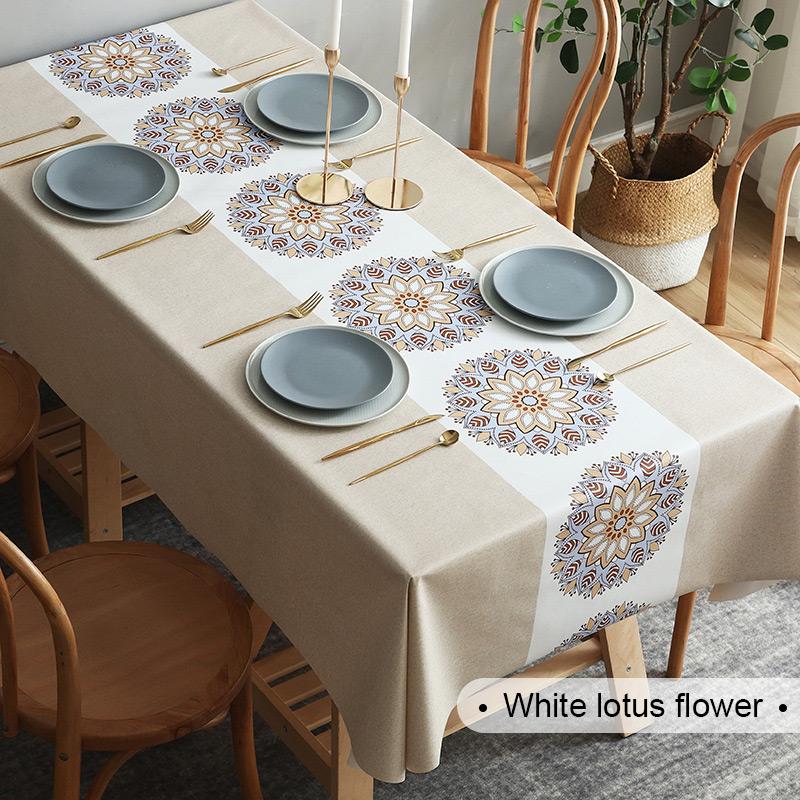 Waterproof And Oil-Proof Decorative Tablecloth