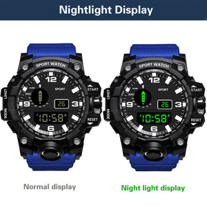 [Buy 1 Get 1 Free] Multifunctional Waterproof Outdoor Sports Watch