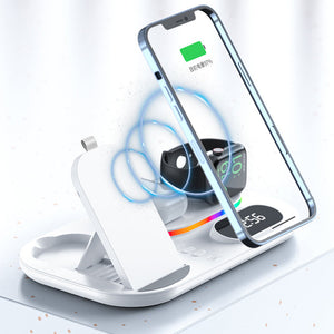 Four-In-One Multi-Function Wireless Charger