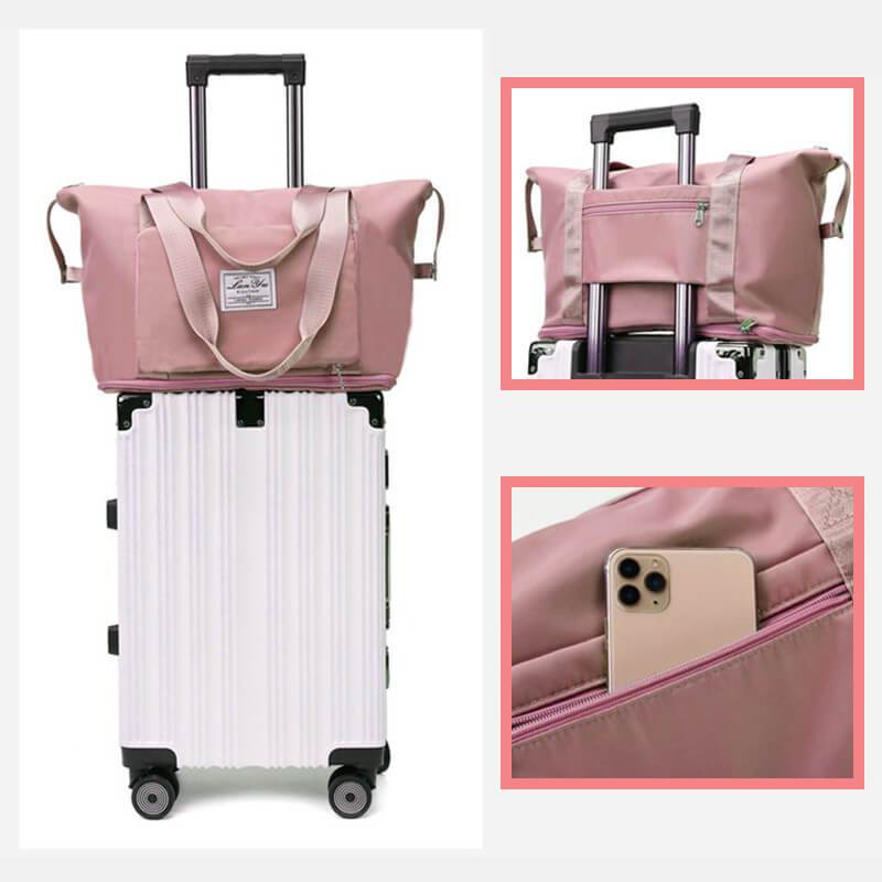 Large capacity folding travel bag-6