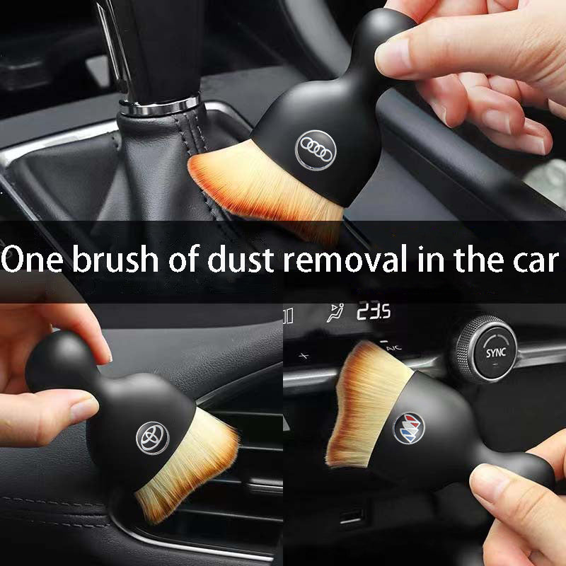 Automobile Dust Removal Brush Air Outlet Cleaning Brush(2PCS)