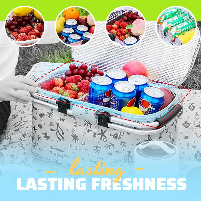 Portable Outdoor Picnic Basket