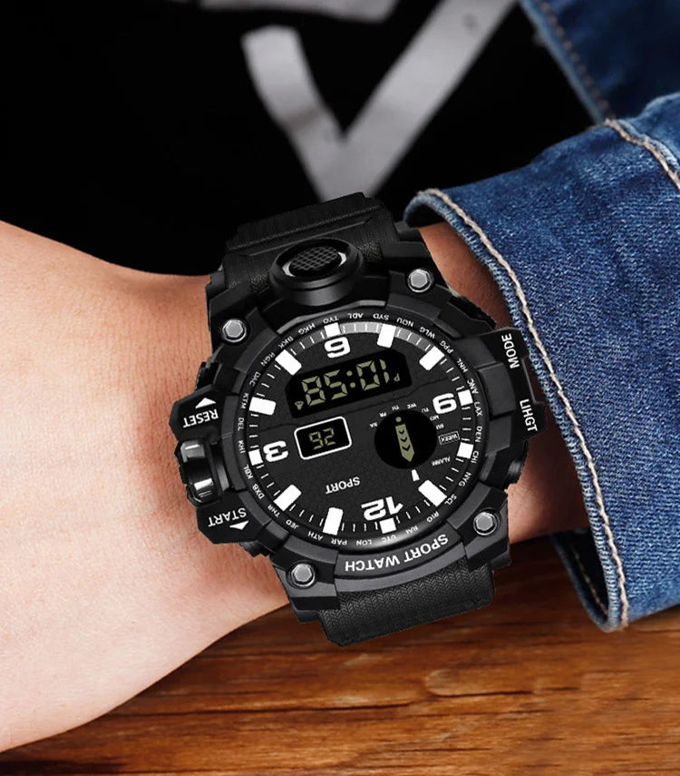 [Buy 1 Get 1 Free] Multifunctional Waterproof Outdoor Sports Watch