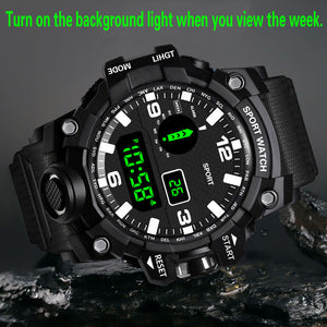 [Buy 1 Get 1 Free] Multifunctional Waterproof Outdoor Sports Watch