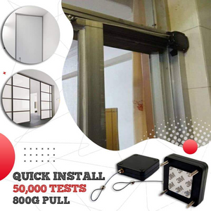 Punch-free Automatic Sensor Door Closer