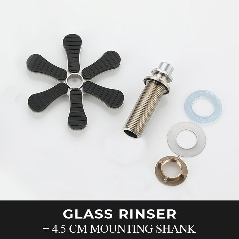 Metal Glass Rinser for Kitchen Sinks