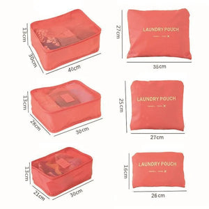 ✈6 pieces portable luggage packing cubes?Buy More Save More?