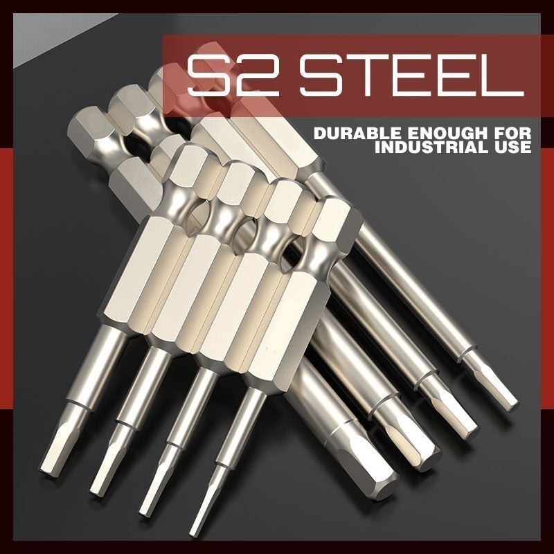 S2 Steel Magnetic Hexagon Bit Set