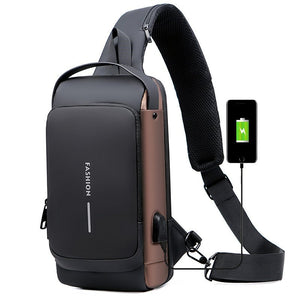 USB charging sport sling Anti-theft shoulder bag(Buy 2 Free Shipping)