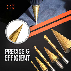 Titanium Plating Drill Bit Set（6pcs）