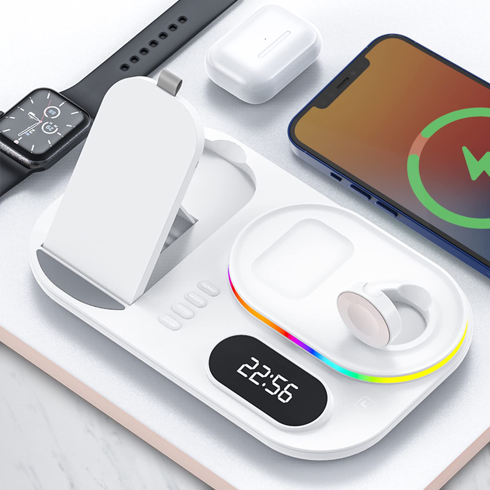 Four-In-One Multi-Function Wireless Charger