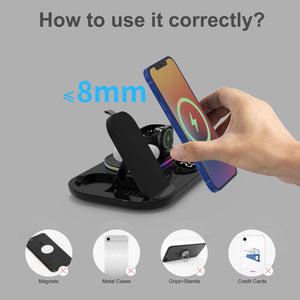 Four-In-One Multi-Function Wireless Charger