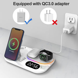 Four-In-One Multi-Function Wireless Charger