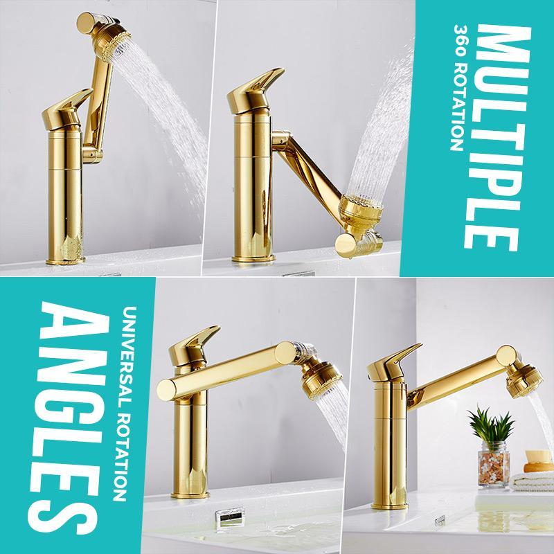 Universal 360-Degree Rotating Faucet